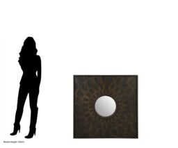 Orsina Suri Wall Mirror in Brown - thumbnail 5