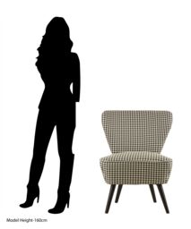 Orsina Purple Silk Dining Chair, Upholstered Dining Chair With High Back Rest, Modern Dining Chairs For Dining - thumbnail 4