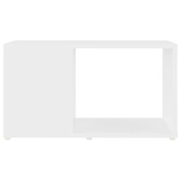 Berkfield Home TV Cabinet White 60x24x32cm Engineered Wood - Size: 60 x 24 x 32 cm - thumbnail 5