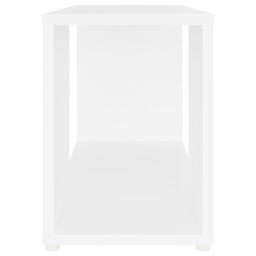 Berkfield Home TV Cabinet White 60x24x32cm Engineered Wood - Size: 60 x 24 x 32 cm - thumbnail 6