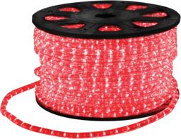 Netagon Static LED Rope Light Kit With Wiring Accessories Kit 90m Red - thumbnail 6