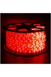 Netagon Static LED Rope Light Kit With Wiring Accessories Kit 90m Red - thumbnail 3
