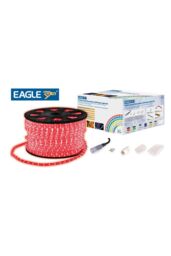Netagon Static LED Rope Light Kit With Wiring Accessories Kit 90m Red - thumbnail 4