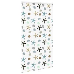 Berkfield Home Shower Roller Blind with Cassette 130x240 cm Fabric Width 126 cm in Black - thumbnail 4