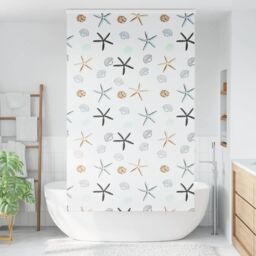 Berkfield Home Shower Roller Blind with Cassette 130x240 cm Fabric Width 126 cm in Black - thumbnail 2