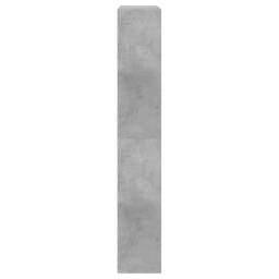 Berkfield Home Shoe Cabinet Concrete Grey 80x21x125.5 cm Engineered Wood - thumbnail 6