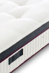 The Shire Bed Company Mode 2000 Count Pocket Sprung Tufted Mattress in White - Size: Single - thumbnail 4