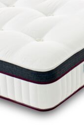 The Shire Bed Company Mode 2000 Count Pocket Sprung Tufted Mattress in White - Size: Single - thumbnail 3