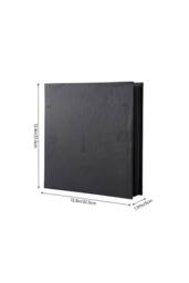 Living and Home 60-Page Photo Album with 600-Pocket Capacity for 6-Inch Photos in Black - thumbnail 6