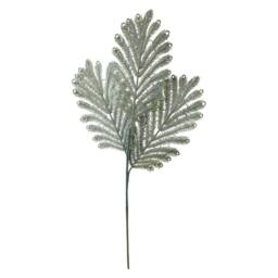 VFM e-Store Christmas Fern Spray Stem Decoration 63cm x 22cm Green X 1 - Size: 63 cm x 22 cm - thumbnail 1