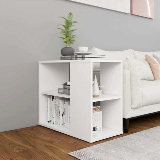 Berkfield Home Side Cabinet White 60x30x50 cm Engineered Wood - Size: 60 x 30 x 50 cm - image 1