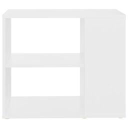 Berkfield Home Side Cabinet White 60x30x50 cm Engineered Wood - Size: 60 x 30 x 50 cm - thumbnail 4