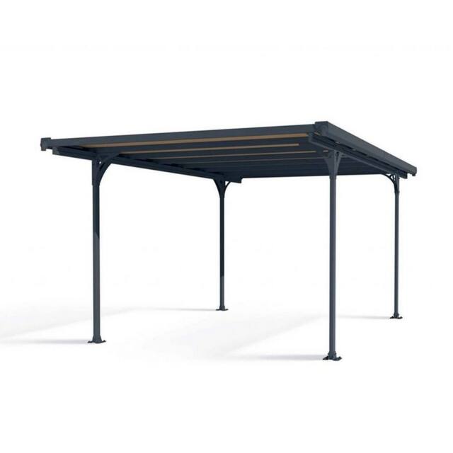 Palram Carport Verona 5000 - Polycarbonate - L504 x W299 x H217 cm - Grey - image 1