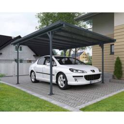 Palram Carport Verona 5000 - Polycarbonate - L504 x W299 x H217 cm - Grey - thumbnail 4