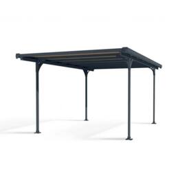 Palram Carport Verona 5000 - Polycarbonate - L504 x W299 x H217 cm - Grey