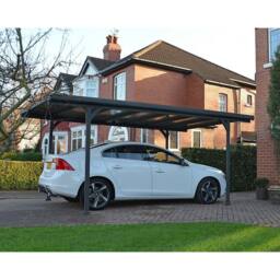 Palram Carport Verona 5000 - Polycarbonate - L504 x W299 x H217 cm - Grey - thumbnail 3