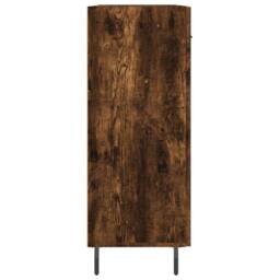 Berkfield Home Sideboard Smoked Oak 69.5x34x90 cm Engineered Wood in Brown - thumbnail 7