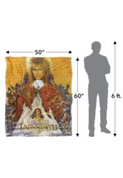 Jim Henson Labyrinth Crystal Ball Silky Touch Super Soft Throw Blanket 152 X 127 cm in White - thumbnail 5
