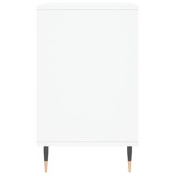 Berkfield Home Shoe Cabinet High Gloss White 102x36x60 cm Engineered Wood - Size: 102 x 36 x 60 cm - thumbnail 5