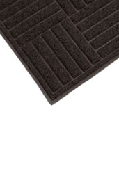 JVL Mud Grabber Spaghetti Scraper Doormat 40x60cm Brown Square - Size: 40 cm x 60 cm - thumbnail 4