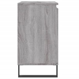 Berkfield Home Bathroom Cabinet Grey Sonoma 58x33x60 cm Engineered Wood - Size: 58 x 33 x 60 cm - thumbnail 6