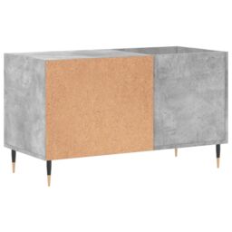 Berkfield Home Record Cabinet Concrete Grey 85x38x48 cm Engineered Wood - Size: 85 x 38 x 48 cm - thumbnail 6