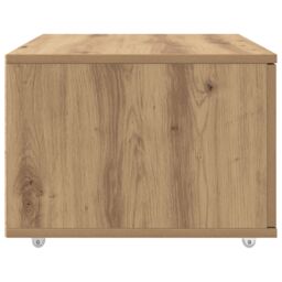 Berkfield Home Drawer Cabinet Artisan Oak Particle Board, Laminate Medium in Brown - thumbnail 6