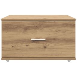 Berkfield Home Drawer Cabinet Artisan Oak Particle Board, Laminate Medium in Brown - thumbnail 5