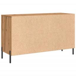 Berkfield Home Sideboard Artisan Oak 100x36x60 cm Engineered Wood in Brown - Size: 100 x 36 x 60 cm - thumbnail 6