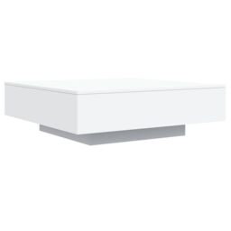 Berkfield Home Coffee Table White 100x100x31 cm Engineered Wood - Size: 100 x 100 x 31 cm - thumbnail 2