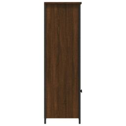Berkfield Home Highboard Brown Oak 62x32x103.5 cm Engineered Wood - thumbnail 6