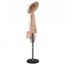 Berkfield Home Coat Stand Black 172 cm Powder-coated Iron