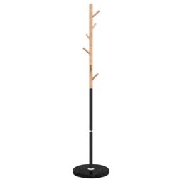 Berkfield Home Coat Stand Black 172 cm Powder-coated Iron - thumbnail 5
