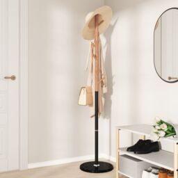 Berkfield Home Coat Stand Black 172 cm Powder-coated Iron - thumbnail 3