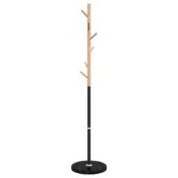 Berkfield Home Coat Stand Black 172 cm Powder-coated Iron - thumbnail 6
