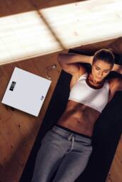Get Fit Digital Weighing Bathroom Scale LCD Display, Automatic On/Off in White - thumbnail 6