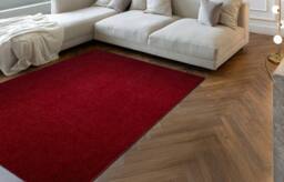RugsX Eton Plus Rug in Red - Size: 250 cm x 350 cm - thumbnail 5