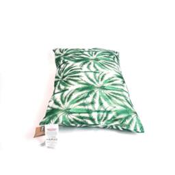 Voltico Palm Tree Pattern Garden Filled Cushion 60 × 40 cm in Green - Size: 40 cm x 60 cm - thumbnail 5
