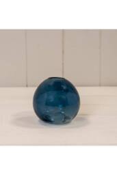 KDMD Blue Globe Glass Vase - thumbnail 2