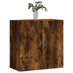 Berkfield Home Wall Cabinet Smoked Oak 60x31x60 cm Engineered Wood in Brown - Size: 60 x 31 x 60 cm - thumbnail 3