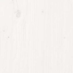 Berkfield Home Desk Top White 110x60x2.5 cm Solid Wood Pine - thumbnail 7