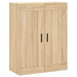 Berkfield Home Highboard Sonoma Oak 69.5x34x180 cm Engineered Wood in Brown - thumbnail 5