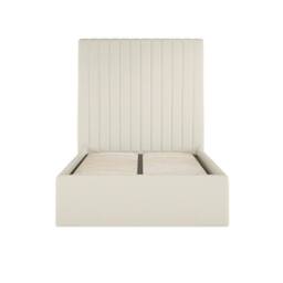 Lemon Pavilion Furniture Berlin Tall Ottoman Single Bed Frame (Pack of 2) - L203xW108xH124 cm in Beige - thumbnail 2