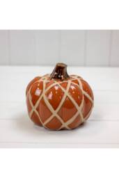 KDMD Orange Elegant Cosy Ceramic Pumpkin