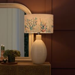 Voyage Maison Epona Table Lamp With Coral Eva Lampshade in Cream - thumbnail 2