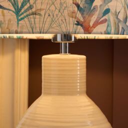 Voyage Maison Epona Table Lamp With Coral Eva Lampshade in Cream - thumbnail 4