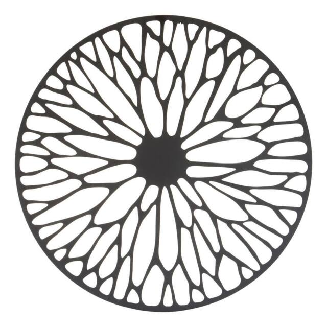 Orsina Trento small Black Floral Design Wall Art - image 1