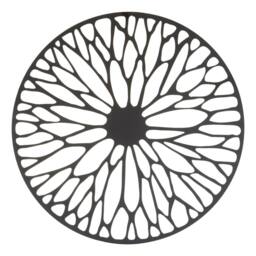 Orsina Trento small Black Floral Design Wall Art - thumbnail 1