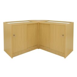 Monstershop Apollo LED Shop Counter Set LM60 & 2 x K900 - Maple in Beige - thumbnail 2