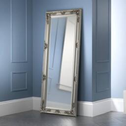 Cheshire Lumière Pewter Lean-To Dress Mirror in Grey - thumbnail 2